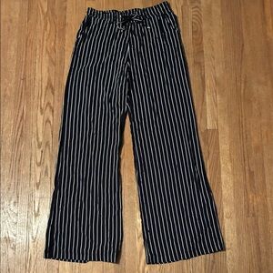 Yessica Striped Black and White Pantsuit